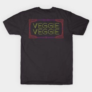 Veggie Veggie Fruit Fruit Front and Back T-Shirt